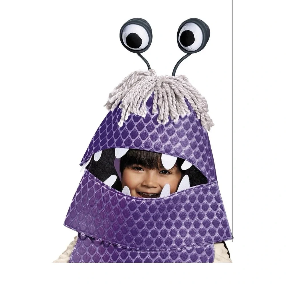Boo Monsters, Inc. Deluxe Toddler Costume Sz L 4-6 Monster Pixar Disney Child - Picture 3 of 6